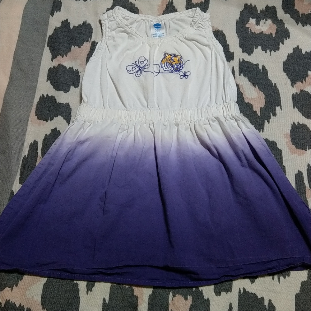 LSU ombre dress.